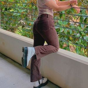 BROWN CORDUROY PANTS
